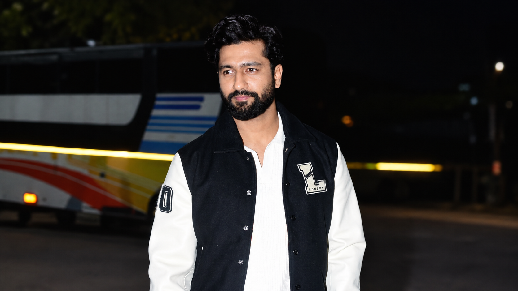 AI-modified archive portrait of Vicky Kaushal; not a photograph of the reported event.
