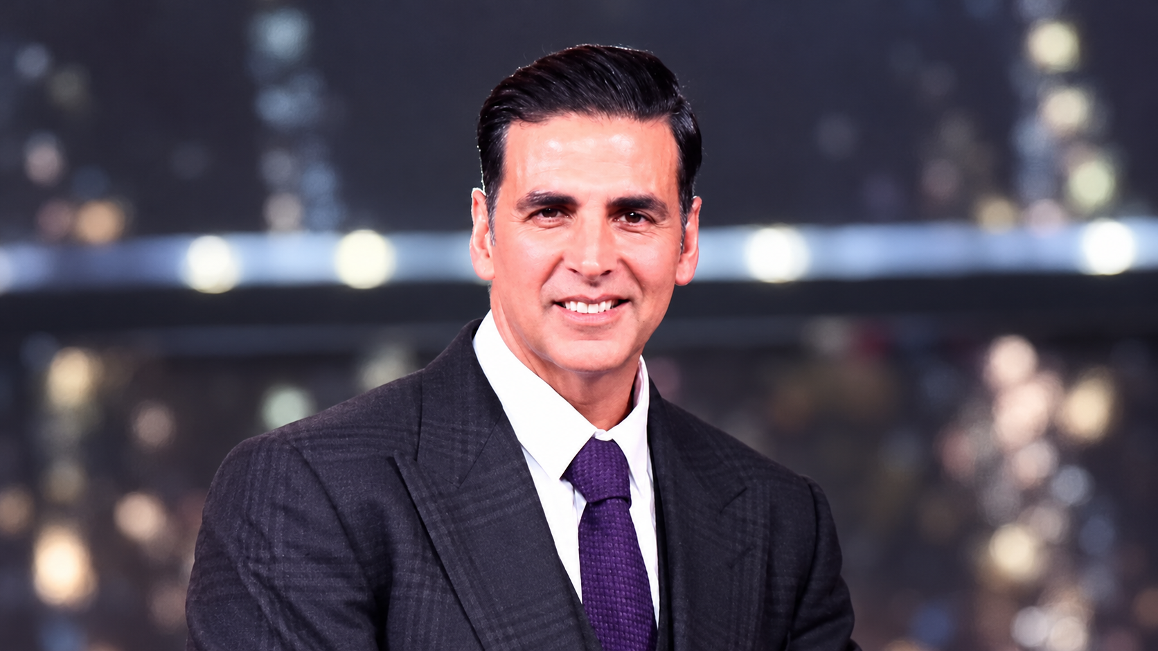 AI-modified 2017 archive photograph of Akshay Kumar; not a photograph of the Mohra re-release or an endorsement.