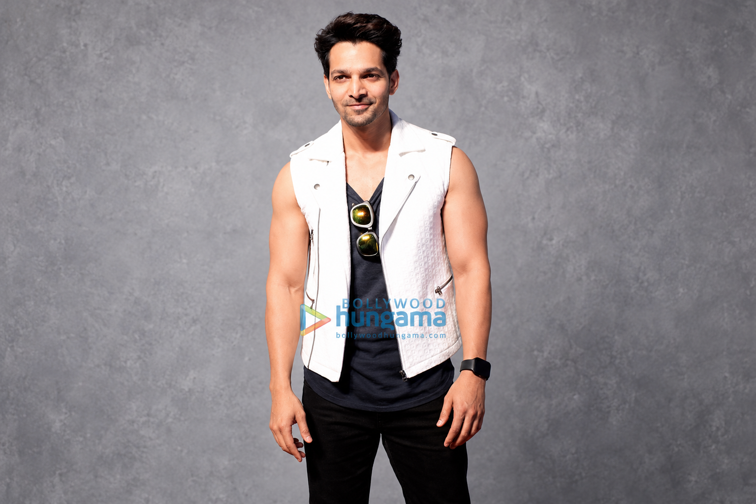 AI-modified January 2017 archive photograph of Harshvardhan Rane; not a Silaa scene, current event or endorsement.