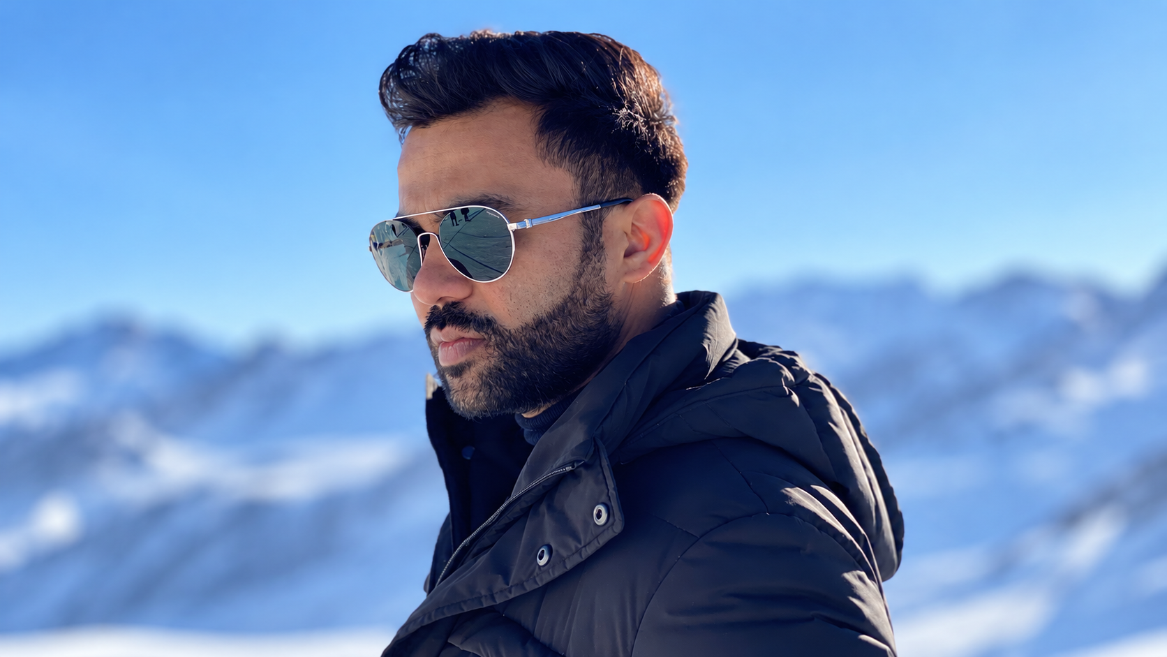 AI-modified 2020 archive portrait of Beparwah director Ali Abbas Zafar; not the film announcement.