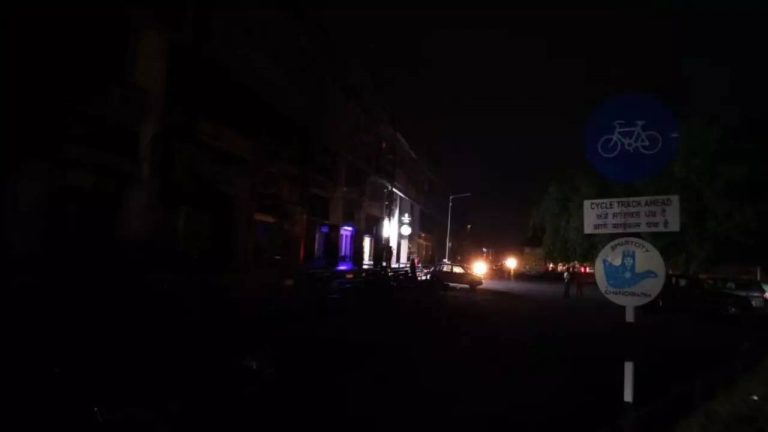 “Security forces neutralize threats after explosions in Jammu; Punjab and Rajasthan enforce blackouts amid drone activity fears.”